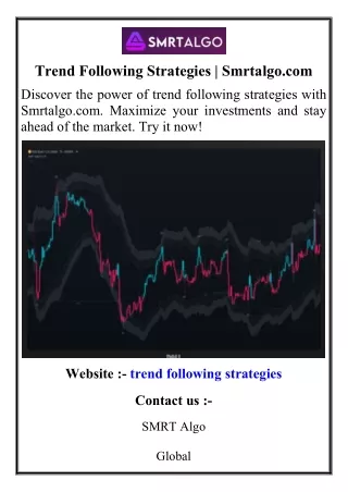 Trend Following Strategies  Smrtalgo.com