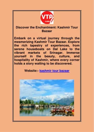 kashmir tour bazaar - 3