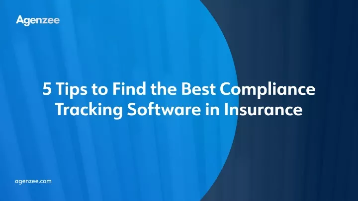 5 tips to find the best compliance tracking