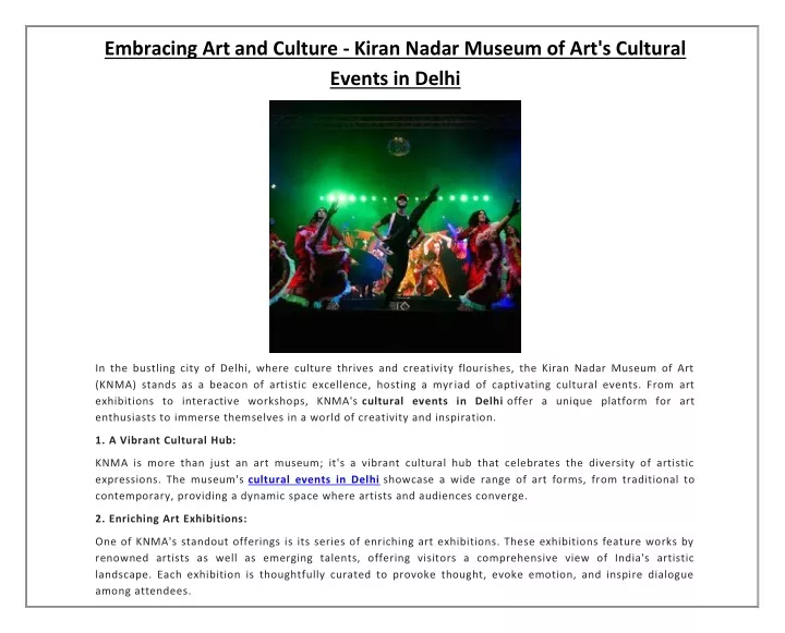 embracing art and culture kiran nadar museum