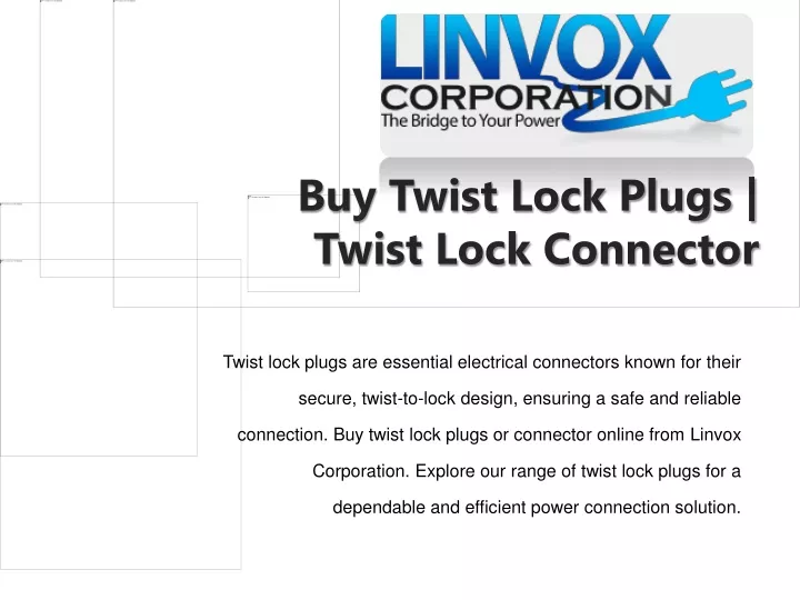 buy twist lock plugs twist lock connector