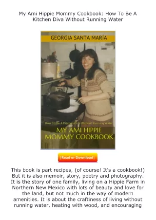 ❤️get (⚡️pdf⚡️) download My Ami Hippie Mommy Cookbook: How To Be A Kitchen