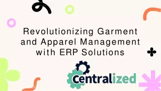 ERP software solution _ Centralized ERP