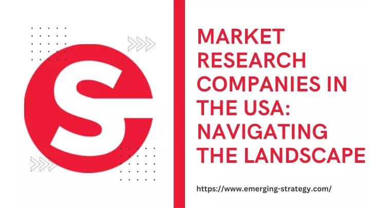 market research companies in the usa navigating