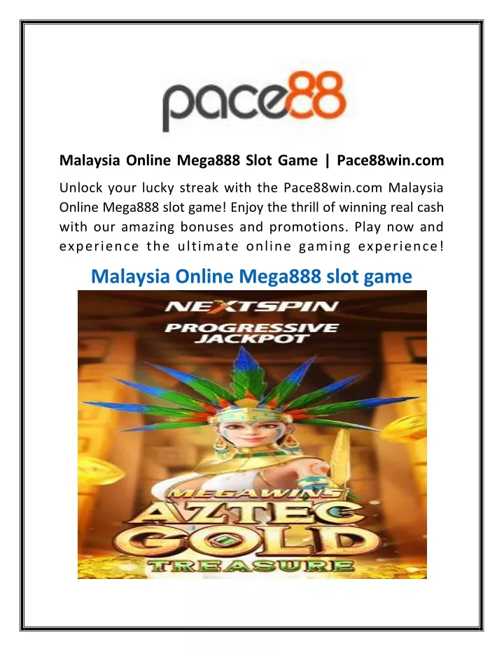 malaysia online mega888 slot game pace88win com