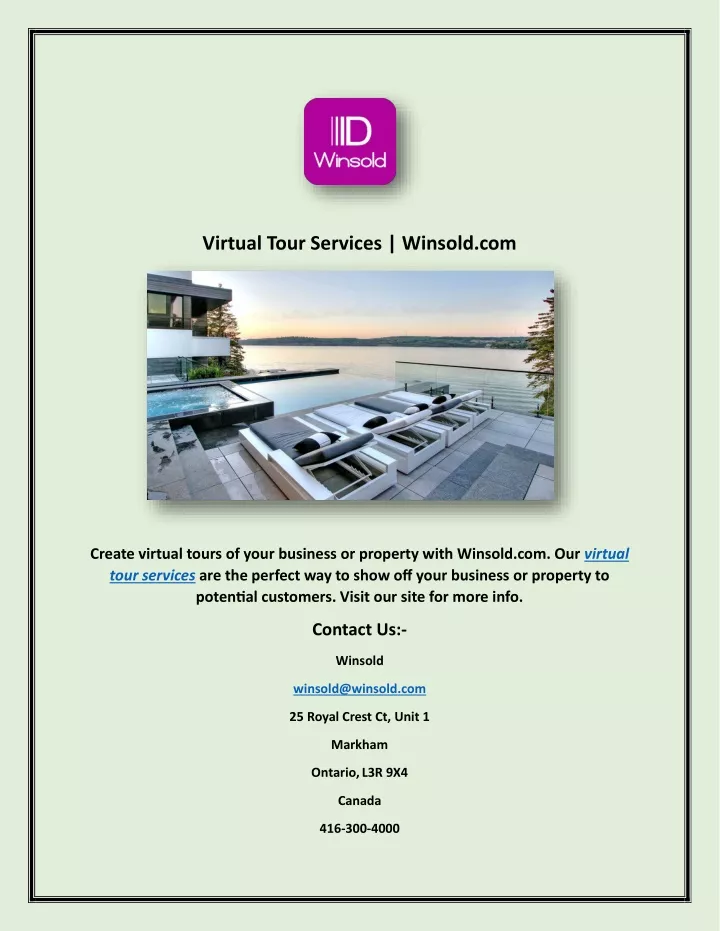 virtual tour services winsold com