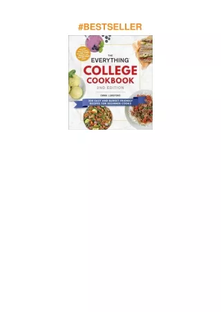 download✔ The Everything College Cookbook, 2nd Edition: 300 Easy and Budget-Friendly Recipes for