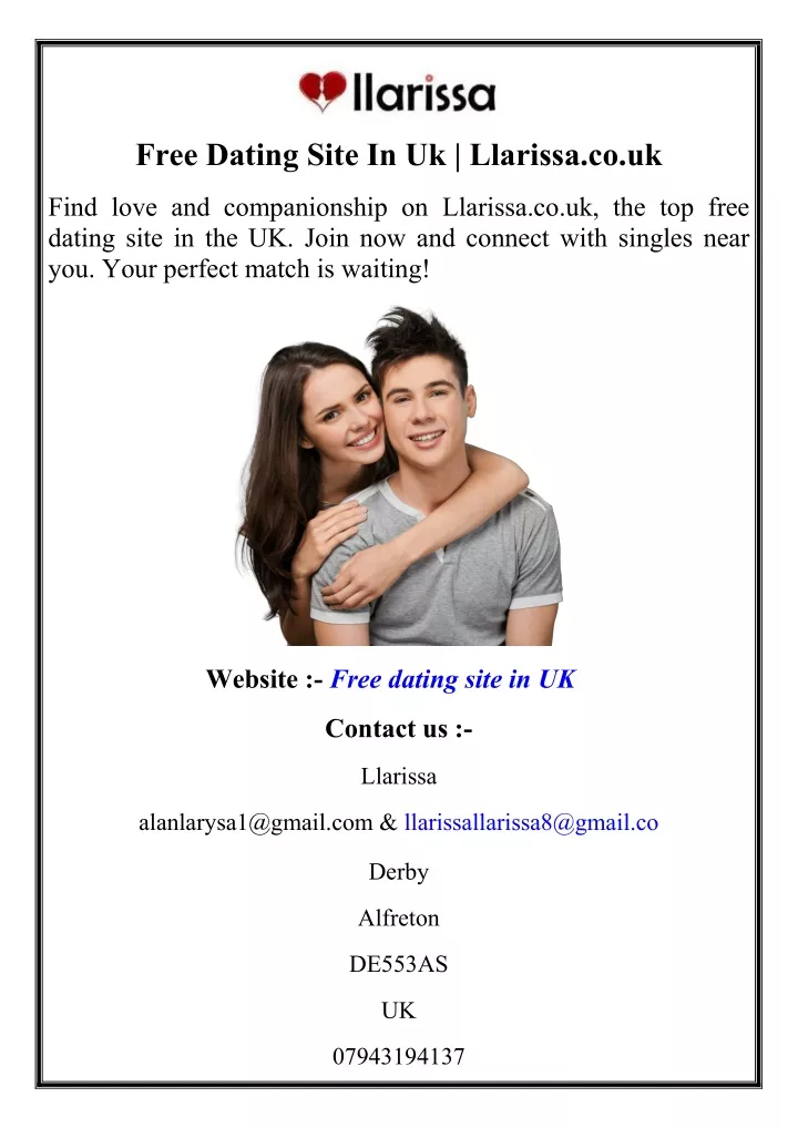 free dating site in uk llarissa co uk