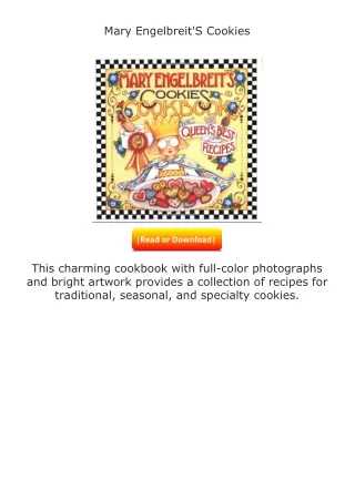 Download⚡(PDF)❤ Mary Engelbreit'S Cookies