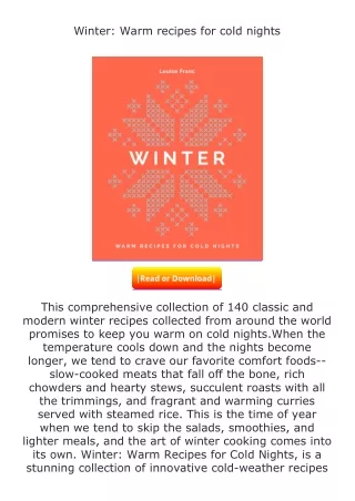 [PDF]❤READ⚡ Winter: Warm recipes for cold nights