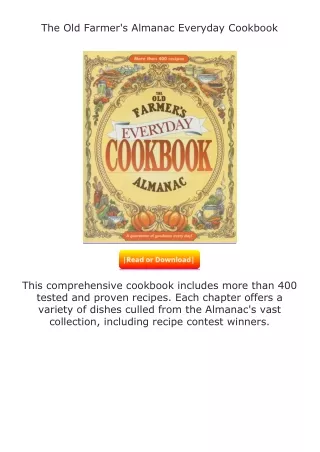 Download❤[READ]✔ The Old Farmer's Almanac Everyday Cookbook