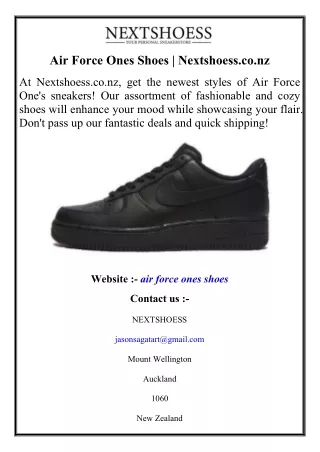 Air Force Ones Shoes  Nextshoess.co.nz
