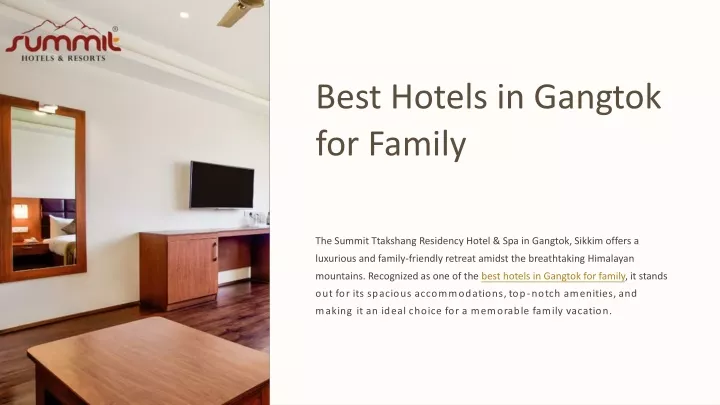 best hotels in gangtok for family