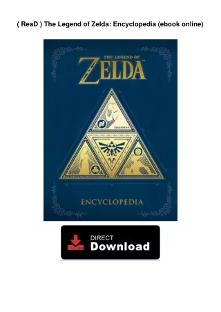 ( ReaD )  The Legend of Zelda: Encyclopedia (ebook online)
