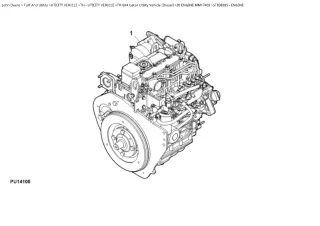 John Deere TH 6×4 Gator Utility Vehicle (Diesel) Parts Catalogue Manual (PC9602)
