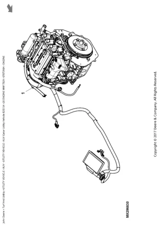 John Deere XUV Gator Utility Vehicle 825i S4 Parts Catalogue Manual (PC11573)