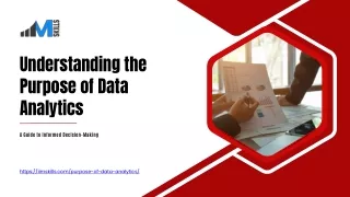 Purpose of Data Analytics