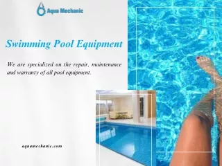 Swimming Pool Equipment