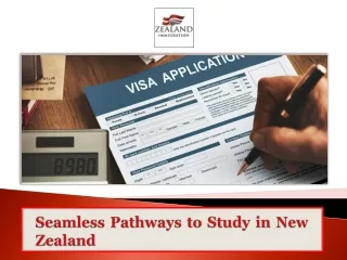 Seamless Pathways to Study in New Zealand
