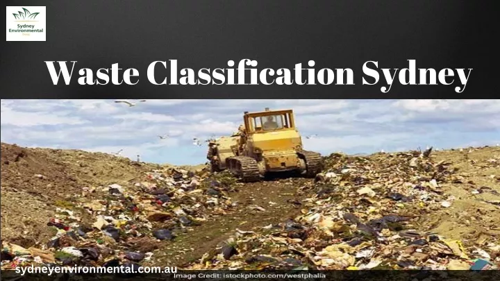 waste classification sydney