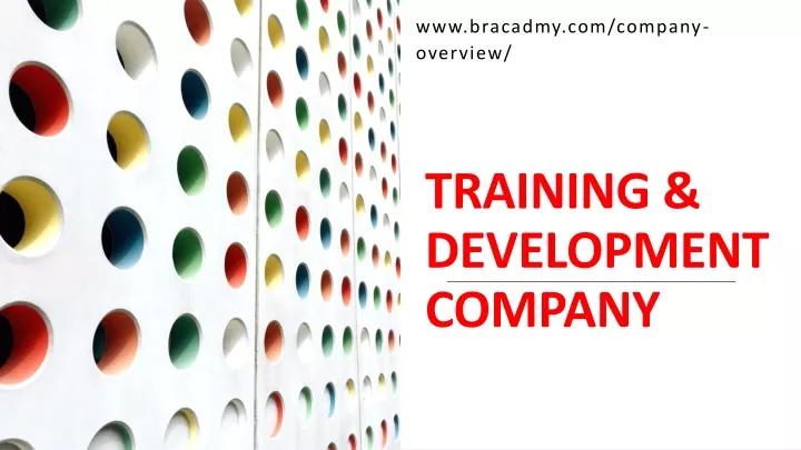 training development company