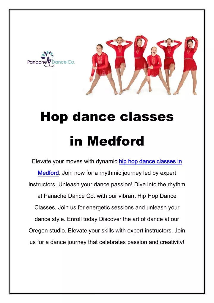 hop dance classes in medford