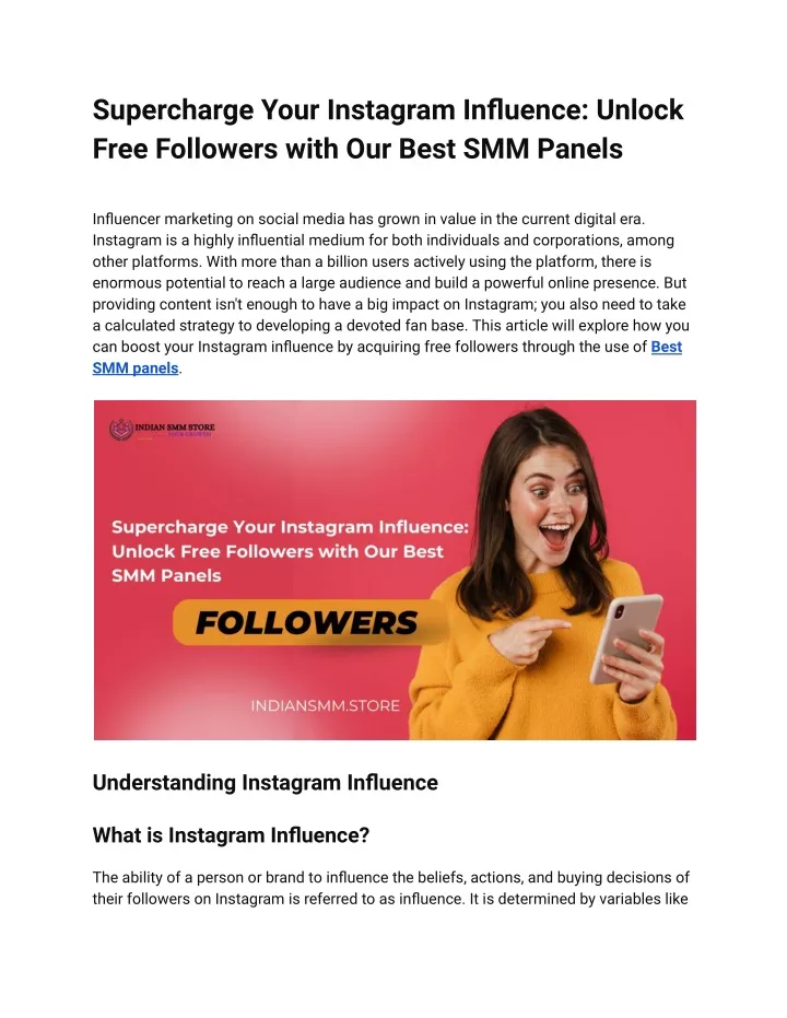 supercharge your instagram influence unlock free