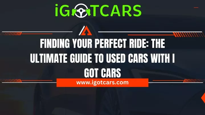 finding your perfect ride the ultimate guide