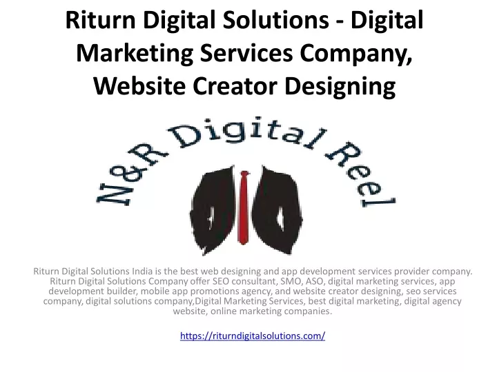 riturn digital solutions digital marketing