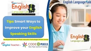 Tips Smart Ways to Improve your English Speaking Skills -English Language Lab
