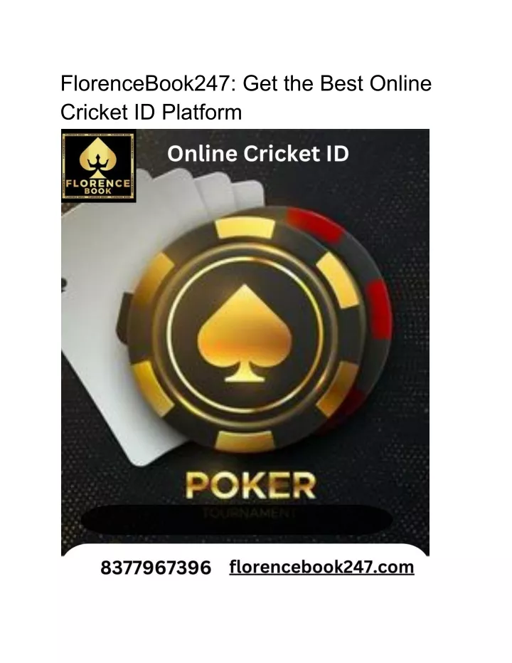 florencebook247 get the best online cricket