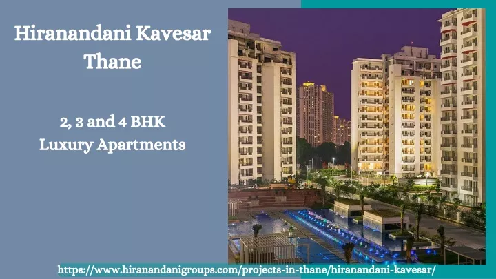 hiranandani kavesar thane