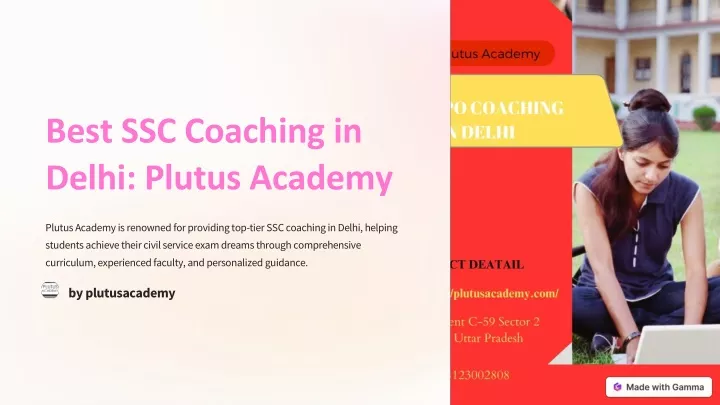 best ssc coaching in delhi plutus academy