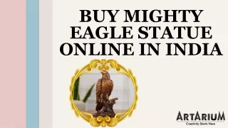 Buy Mighty Eagle Statue Online in India