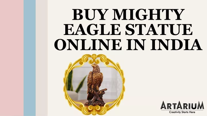 buy mighty eagle statue online in india