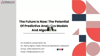 Empowering Business Growth with Predictive Analytic - Statswork
