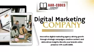 DIGITAL MARKETING SERVICES BY AARCODES