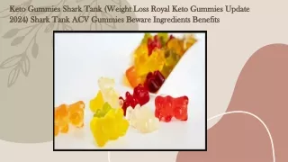 Keto Gummies Shark Tank 01