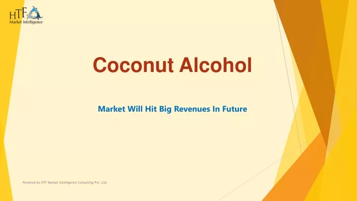 coconut alcohol market will hit big revenues in future