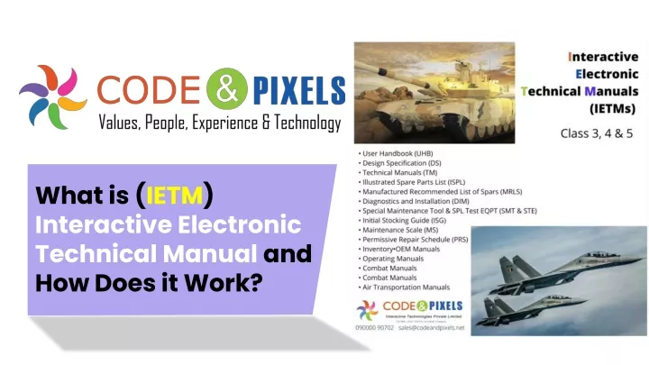what is ietm interactive electronic technical