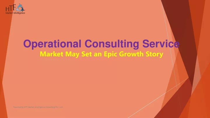 operational consulting service market may set an epic growth story
