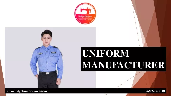 uniform manufacturer