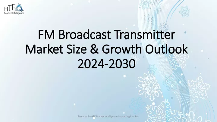 fm broadcast transmitter market size growth outlook 2024 2030