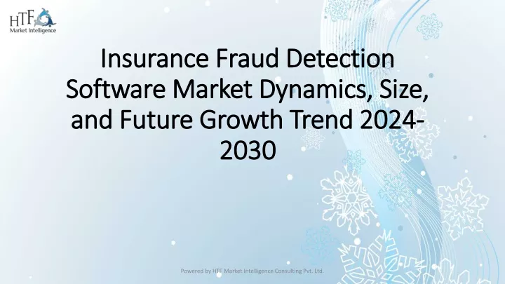 insurance fraud detection software market dynamics size and future growth trend 2024 2030