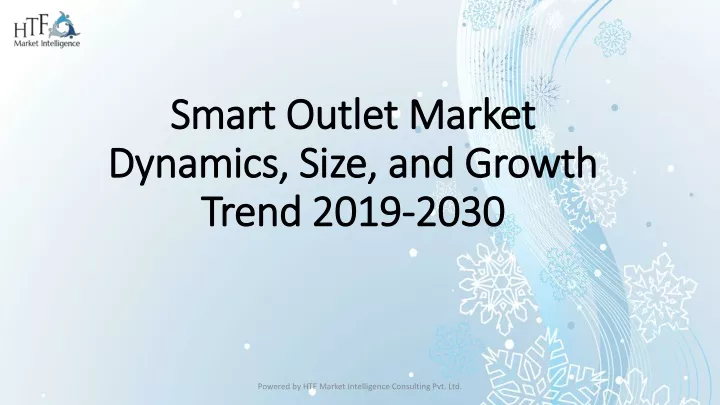 smart outlet market dynamics size and growth trend 2019 2030