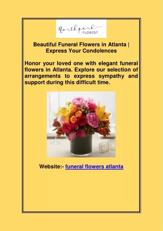 funeral flowers atlanta