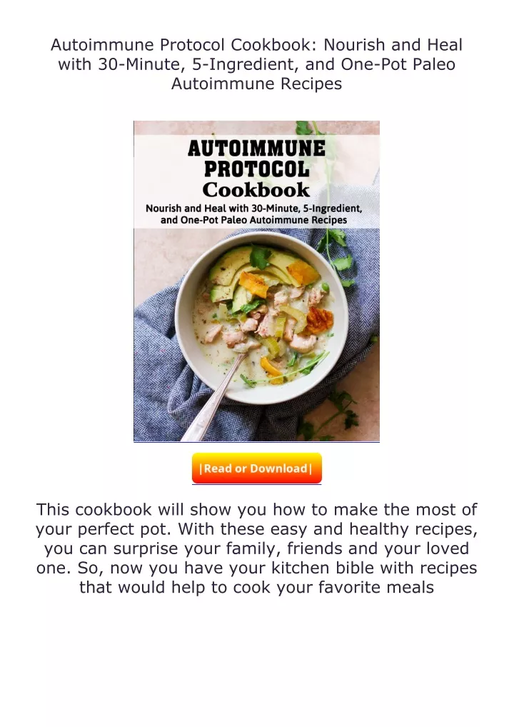 autoimmune protocol cookbook nourish and heal