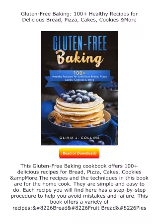 download⚡[PDF]❤ Gluten-Free Baking: 100+ Healthy Recipes for Delicious Brea