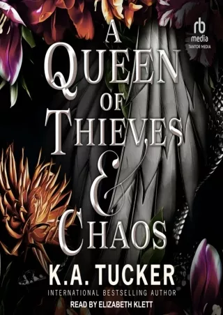 ❤[PDF]⚡ A Queen of Thieves & Chaos: Fate of Wrath and Flame, Book 3