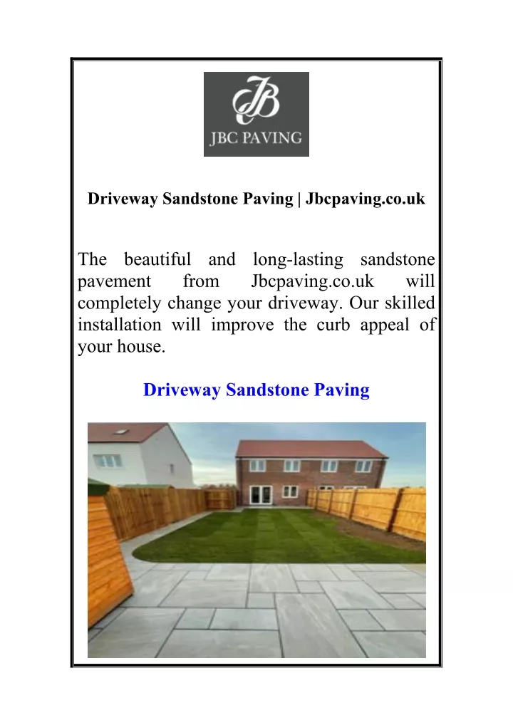 driveway sandstone paving jbcpaving co uk